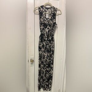 INC International Concepts Black and White jumpsuit